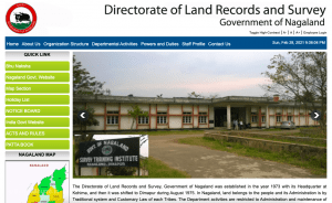 Nagaland Land Records - Plot Information Khasra and Khatauni Online