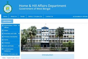 Home and Hill Affairs Department of West Bengal home.wb.gov.in