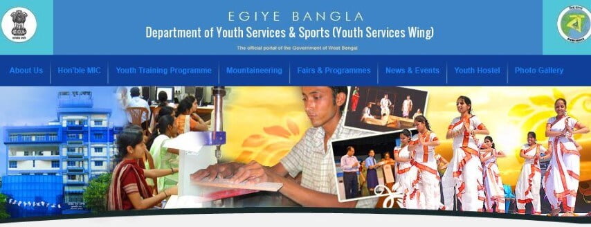 Youth Services and Sports Department of West Bengal - wbsportsandyouth.gov.in