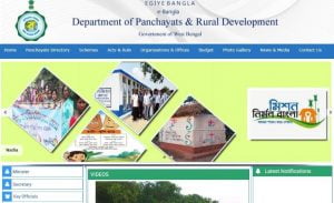 Panchayat and Rural development department of West Bengal - wbprd.gov.in