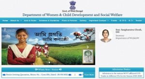 Women and Child Development and Social Welfare Department of West Bengal - wbcdwdsw.gov.in