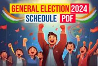 2024 Lok Sabha General Election Schedule List PDF Download